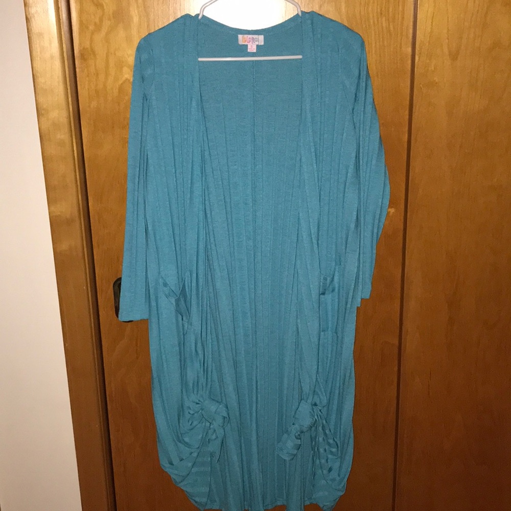 LulaRoe Sarah ribbed cardigan Small